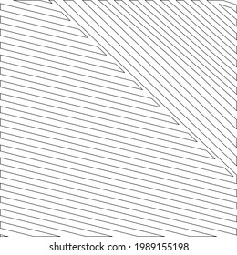  striped background with stripes located at different angles. 