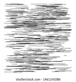 Striped background with thin brushstrokes and stripes. Hatching pattern. Grunge geometric backdrop with slanted lines. Design element to create dynamic, motion backgrounds in a minimalist style