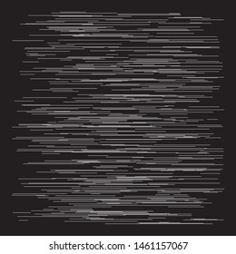 Striped background with thin brushstrokes and stripes. Hatching pattern. Grunge geometric backdrop with slanted lines. Design element to create dynamic, motion backgrounds in a minimalist style