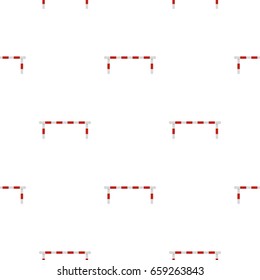 Striped barrier pattern seamless for any design vector illustration
