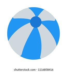 Striped Beach Ball