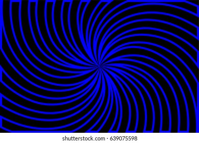 Striped black and blue abstract background