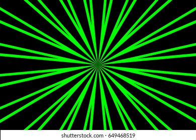 Striped black and green abstract background