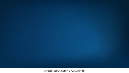 Striped blue gradient HD background  Vector illustration for your business presentations  Stock Vector illustration