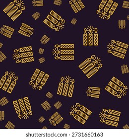Gestreifte Kerzen attraktives Element trendy Design Vektor Illustration bunter Hintergrund.eps