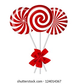  Striped candy vector illustration