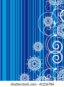 Striped  christmas background