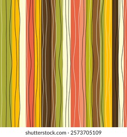 Striped colored background with vertical stripes and lines 