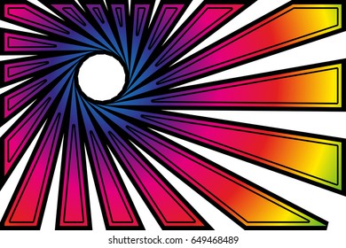 striped colorful abstract background