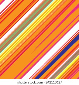 Striped colorful texture.Grunge vector line brush illustration background. 