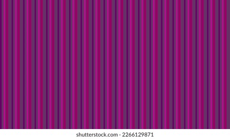 Striped Dark Purple Pink Violet pattern texture. Seamless Vector stripe pattern. Vertical parallel stripes. For Wallpaper wrapping fashion fabric. Textile swatch Abstract Colorful geometric background