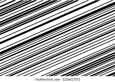 Striped diagonal pattern Background with slanted lines Vector illustration Black and white color