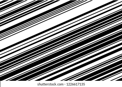 Striped diagonal pattern Background with slanted lines Vector illustration Black and white color