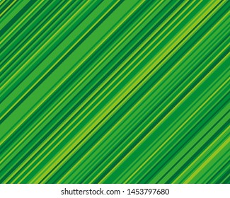 Striped diagonal pattern for printing on fabric, paper, wrapping, scrapbooking, websites Green Background with slanted lines Vector illustration