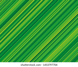 Striped diagonal pattern for printing on fabric, paper, wrapping, scrapbooking, websites Green Background with slanted lines Vector illustration
