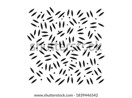 
Striped and dotted couple print on white background