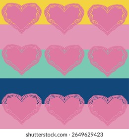 striped fabric print pattern. trendy colors and more