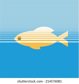 Striped fish