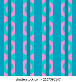 Striped flat geometric pattern for web, ads, textile, printed goods and for any projects. Color gradient will attract attention and transform any surface.