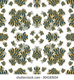striped flowers on a light background