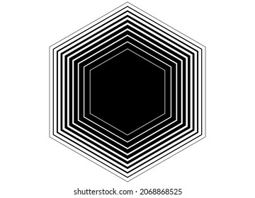Patrón geométrico rayado. Negro sobre un fondo blanco. Para publicidad, logotipos, diseño web, señalización, corte de trazadores, impresión. Fondo vectorial moderno.