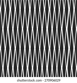 Striped geometric pattern of rhombuses seamless vector background.