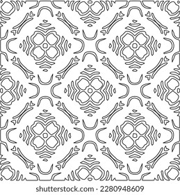 Striped geometric patterns. Digital design.Black and white pattern for web page, textures, card, poster, fabric, textile.