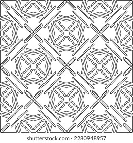 Striped geometric patterns. Digital design.Black and white pattern for web page, textures, card, poster, fabric, textile.