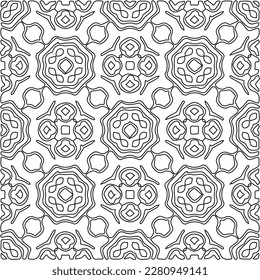 Striped geometric patterns. Digital design.Black and white pattern for web page, textures, card, poster, fabric, textile.