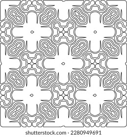 Striped geometric patterns. Digital design.Black and white pattern for web page, textures, card, poster, fabric, textile.