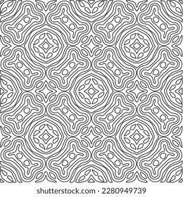 Striped geometric patterns. Digital design.Black and white pattern for web page, textures, card, poster, fabric, textile.