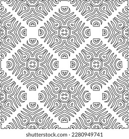 Striped geometric patterns. Digital design.Black and white pattern for web page, textures, card, poster, fabric, textile.