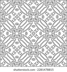 Striped geometric patterns. Digital design.Black and white pattern for web page, textures, card, poster, fabric, textile.