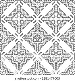 Striped geometric patterns. Digital design.Black and white pattern for web page, textures, card, poster, fabric, textile.