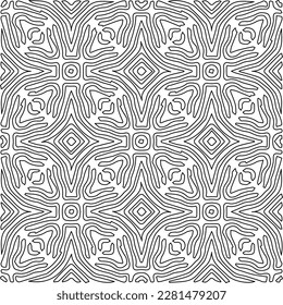 Striped geometric patterns. Digital design.Black and white pattern for web page, textures, card, poster, fabric, textile.