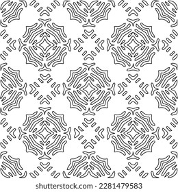 Striped geometric patterns. Digital design.Black and white pattern for web page, textures, card, poster, fabric, textile.
