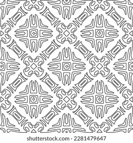 Striped geometric patterns. Digital design.Black and white pattern for web page, textures, card, poster, fabric, textile.