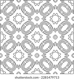 Striped geometric patterns. Digital design.Black and white pattern for web page, textures, card, poster, fabric, textile.