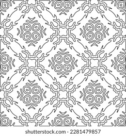 Striped geometric patterns. Digital design.Black and white pattern for web page, textures, card, poster, fabric, textile.