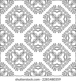 Striped geometric patterns. Digital design.Black and white pattern for web page, textures, card, poster, fabric, textile.