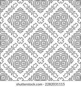 Striped geometric patterns. Digital design.Black and white pattern for web page, textures, card, poster, fabric, textile.