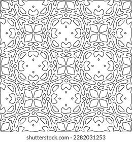 Striped geometric patterns. Digital design.Black and white pattern for web page, textures, card, poster, fabric, textile.