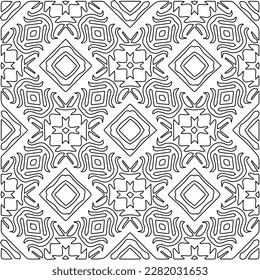 Striped geometric patterns. Digital design.Black and white pattern for web page, textures, card, poster, fabric, textile.
