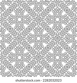 Striped geometric patterns. Digital design.Black and white pattern for web page, textures, card, poster, fabric, textile.