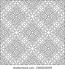 Striped geometric patterns. Digital design.Black and white pattern for web page, textures, card, poster, fabric, textile.