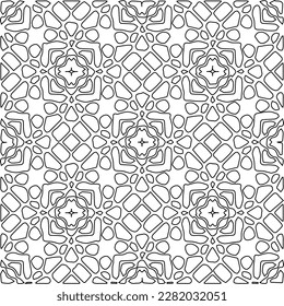 Streifen geometrische Muster. Digitales Design.Schwarz-Weiß Muster für Webseiten, Texturen, Karte, Poster, Stoff, Textilien.