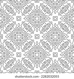 Striped geometric patterns. Digital design.Black and white pattern for web page, textures, card, poster, fabric, textile.