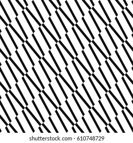 Striped geometric seamless pattern