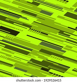 Striped geometric seamless pattern. Abstract modern grunge racing texture for vinyl wrap and decal. Vector background.
