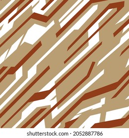 Striped geometric seamless pattern. Abstract modern grunge racing texture for vinyl wrap and decal. Vector background.